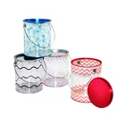 Can Plastic Paint Can Clear Plastic Paint Can Candy Container