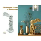 Wing Style / Polyresin Gold Wing Victory W. Gold Paper Home Decoration Of Moden Style