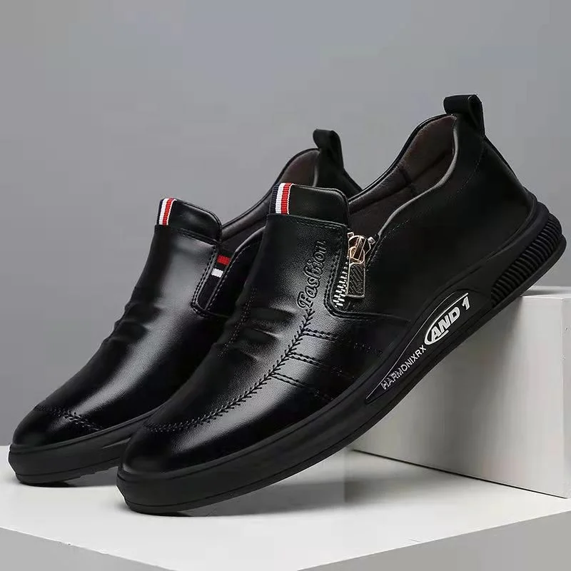 leather casual shoes New arrival dress office shoes for men loafer