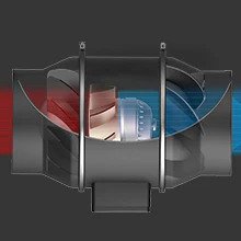 Ventilation Exhaust Fan, 4inch*16.5ft, 110-240V - detail 12