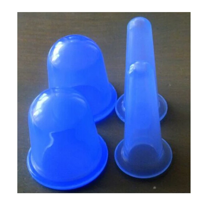 Cupping Therapy Sets Glass Facial Cupping Set Silicone Vacuum Suction Massage Cups
