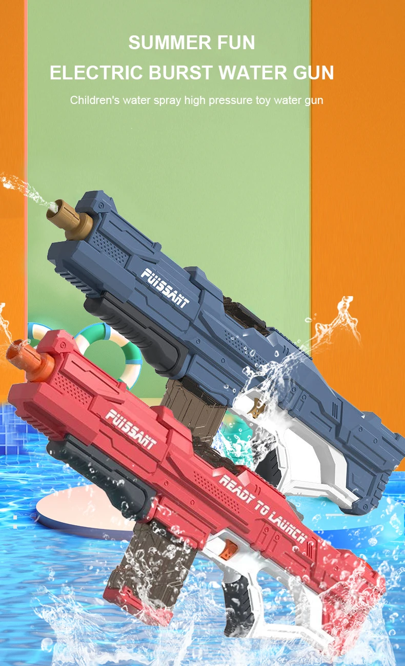 Cannon Big 2022 Summer Adults Electric Inject Water Gun Buy Water