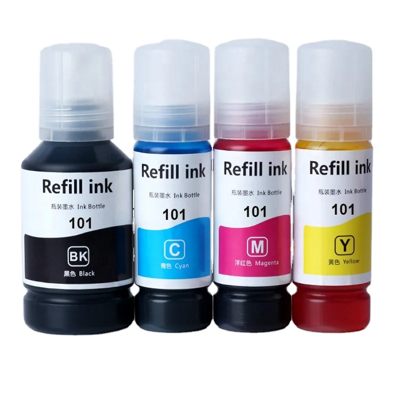 Kit 4 Botellas de Tinta EPSON T504 Ecotank Tinta Continua L4150 L4160 L6161  L6171 L6191 | Walmart en línea