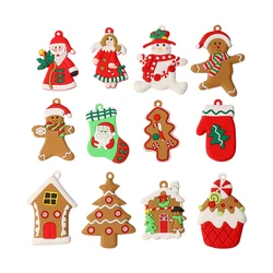Hanging Pendants Christmas Gingerbread Ornament, Mini Christmas Ornaments, Lot Of Christmas Tree Ornaments