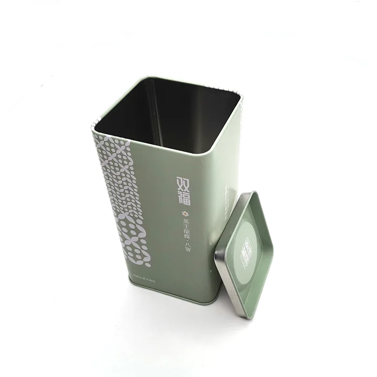 factory supplier metal tin tea box gift packaging