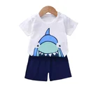 Baby Boy Clothes Hot Sale Summer Children's Clothing Sets Baby Boy Clothing Sets 2pcs T-shirt Kids Clothes
