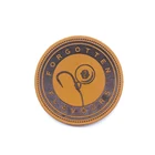 Leather Patch Leather Label Patch Hot Selling Leather Label Round Leather Patch For Hat