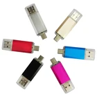 Flash Drive Pen Colorful USB Type-C 2 In 1 Flashdisk Flash Drive Flash Memory USB Flash Drive Pen Drive Pendrive