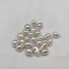 Pearl 12-18mm Freshwater Cultured Naked Pearl Natural White Irregular Baroque Pearl
