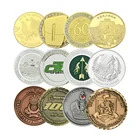 Metal Coin Coin Collection Supplies Metal Commemorative Custom Logo Wholesale Die Casting Real Gold German Coin