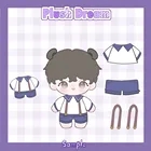 Doll Custom Stuffed Mascot Super Star Kpop Doll With Cloth Changeable Toy For Friend Gift