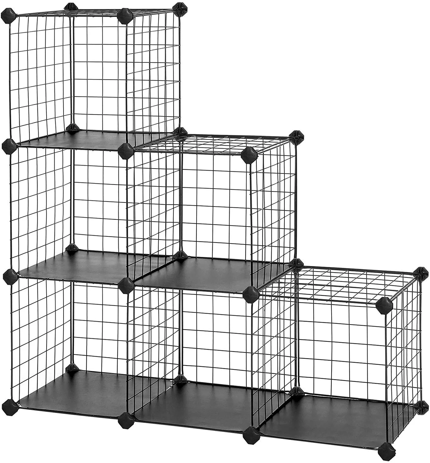 6/9 Cubes Grid Storage Closet Cloth Organizer DIY Shelf Bookcase Storage Modular 
