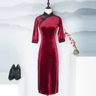 Dress 2021 Wholesale Factory Sale Various Chinese Qipao Cheongsam Refined Dress