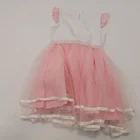 2021 New Cool And Comfortable OEM ODM Wholesale Tulle Pink Girl's Dress