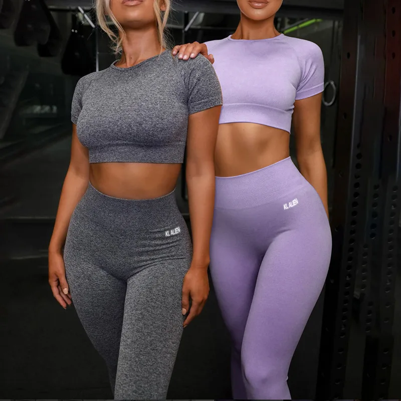 Low Moq Custom Seamless Leggings Sports Ladies Gym Yoga Suit Plus Size Activewear Workout Clothing Women Active Wear Yoga Set Buy Fitness Yoga Wear Legging Yoga Suit Set Yoga Set Women Product On