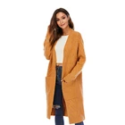 Cardigan Sweater 2020 Fashion Long Cardigan Sweater Clothes Winter Fall Season Women Shaggy Knit Cardigan Women