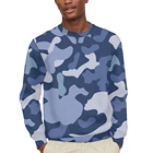 Boy's Hoodies Men New Camouflage Style Customized Color 3D Heat Print Boy's Street Wear Oversized Hoodies