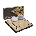 Modern Chess Handmade Chess Set Manufacturer Modern Design Handmade Different Theme Of Weiqi Chess Table Games Set For Sale