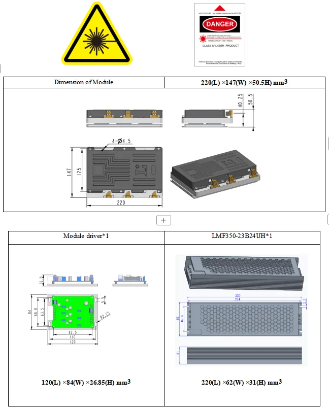 25W RGB Laser Module