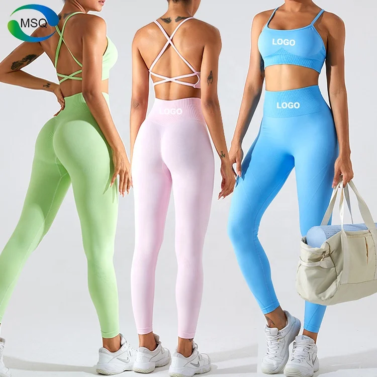 Hot Sell Women's Fitness Yoga Suit Activewear Gym Wear Sportswear For Women Workout Clothing Sports Yoga Set