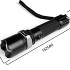 Q5 Torch 2000LM Clip Lamp Light Led Tactical Q5 18650 Battery Torch Rechargeable Police Flashlight With Car Charger