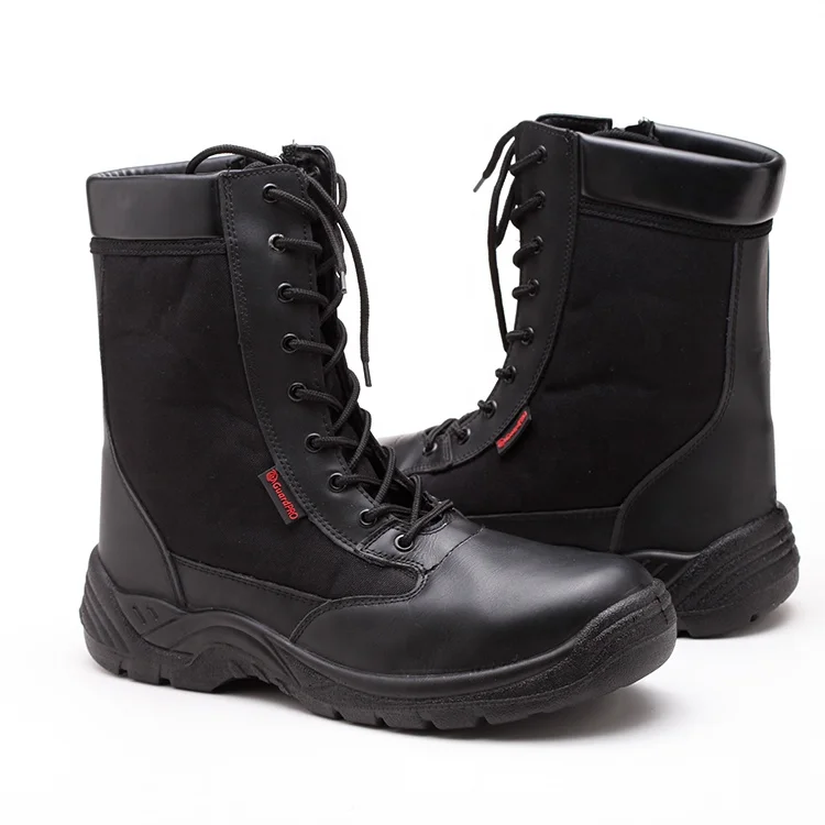 military style safety boots