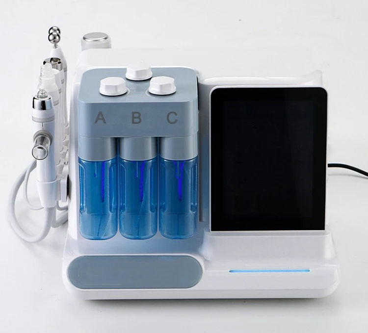 Aqua Facial Skin Analyzer Micro Hydro Dermabrasion Machine N7 Hydrogen-Oxygen Hydra Aqua Facial Cleansing Dermabrasion Machine