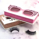 Color Eyelashes Colored Eyelash 2021 Color Lashes Green Strip Fake Eyelashes Silk Colored Eyelash