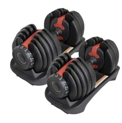 Fitness Accessories adjust dumbbell home gym  lifting free weight adjustable