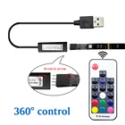 Lamp Tv USB Lamp 5050 Flexible Diode Tape With RF 17Keys Led Controller For TV Display Deco RGB Led Strip Light