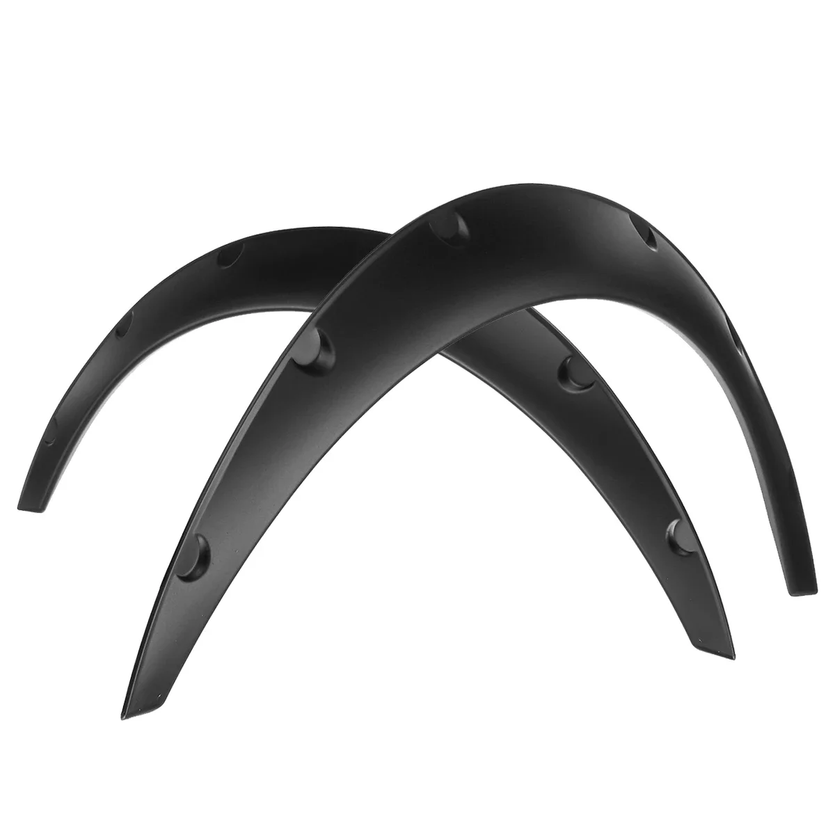 4piece Universal Fender Flares Car Mudguard Flares Flexible For Benz