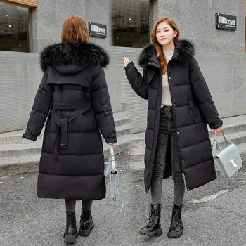 Women's Down Coat Winter Down Coat Women's Warm Jacket Winter White Duck Down Fluffy Women's Jacket