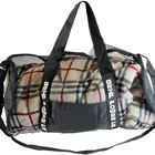 Bag Sport Lightweight Gym Logo Custom Mesh Duffle Bag Sport Heavy Duty Oem Travel Fitness Bag Pack