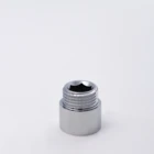 Customized 15mm 1/2 Inch Male And Female Fittings Brass Pipe Extension Nipple