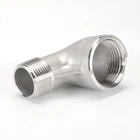 Fittings Elbow Factory Price Female Casting Pipe Fittings 90 Degrees Stainless Steel BSPT Female Reducing Elbow
