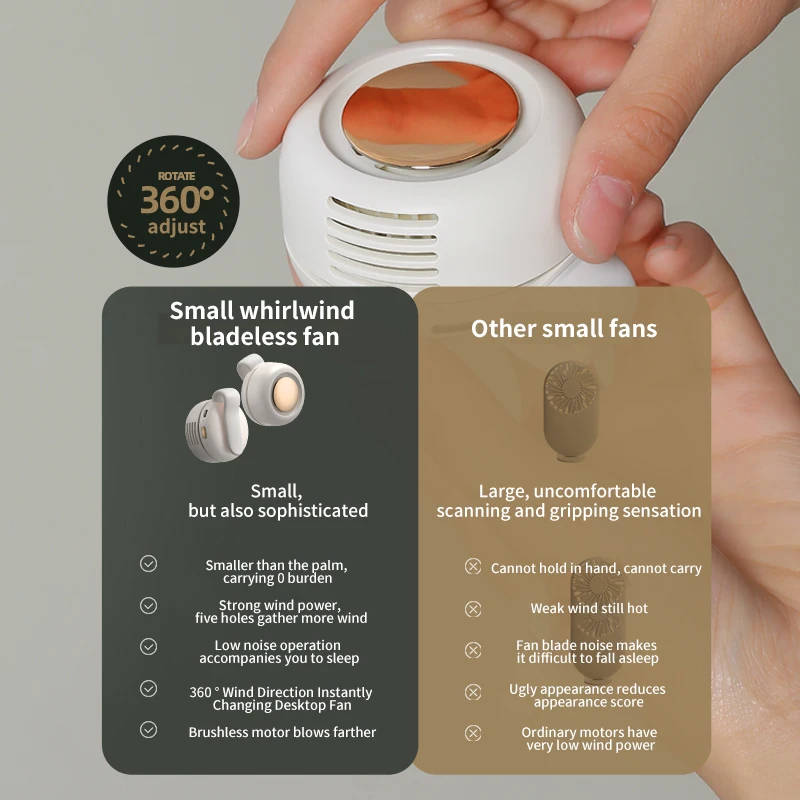 Electric Portable Mini Fan, 5 V, USB - detail 4