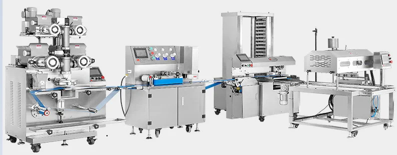 4800 pcs/H 자동 먹이 충전기는 CE가 증명한 월병을 만듭니다 1