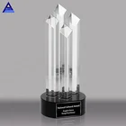 Crystal Award Souvenir Trophy Souvenir Customized Clear Blank K9 Crystal Trophy For Award And Souvenir