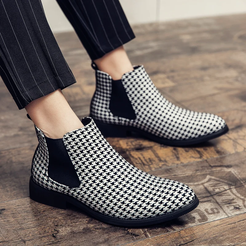 Dress Shoes Handmade Brogue Style 