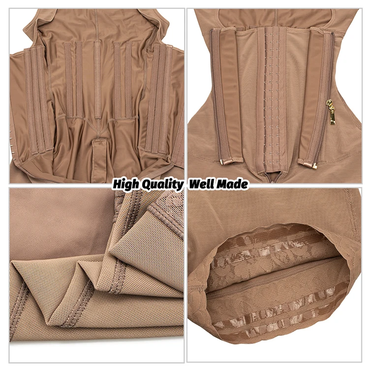 High Compression Tummy Tucker Fajas Shapewear Postpartum Belly Flat Sheath Strong Waist Trainer Shaper Colombian Girdle Shaper