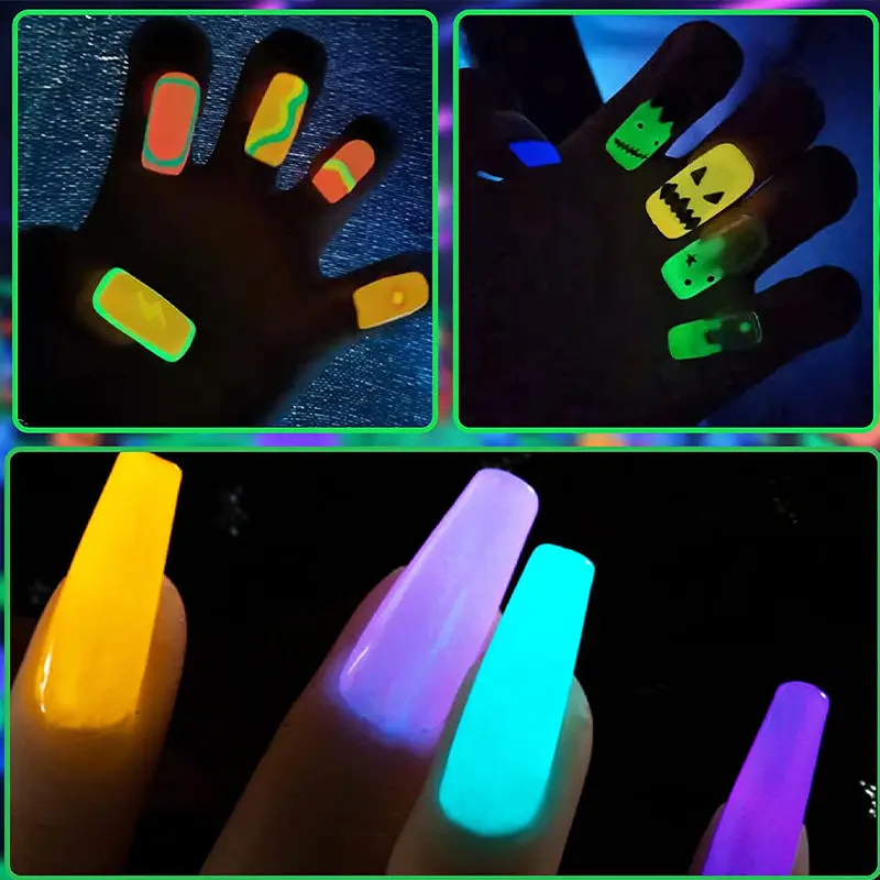 Wholesale Non-toxic Luminous Colorful Glow In The Dark Paint Pen Markers