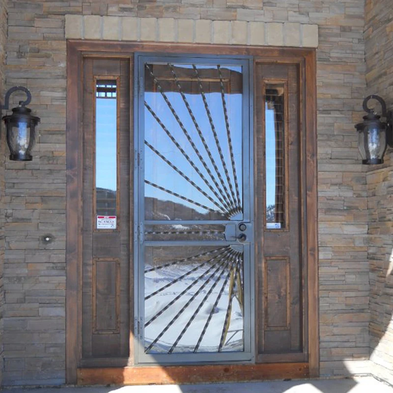 Wholesale custom home interior decorative stainless steel doors security blast door