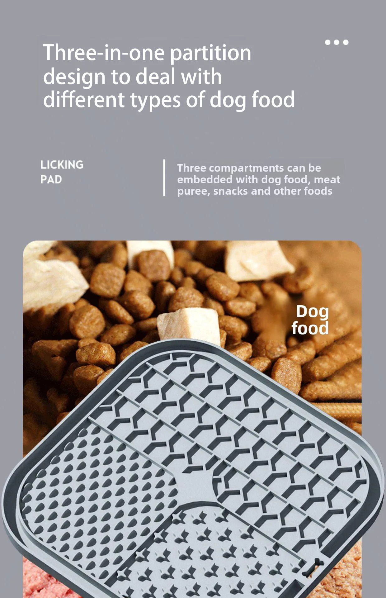 Custom Logo High Quality Eco-Friendly Dog Slow Feeder Bowl Accessory Colorful Silicone Dog Licking Mat supplier