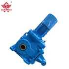 K Reducer K Series Right Angle Output Solid Shaft Bevel Helical Gear Motor Speed Reducer