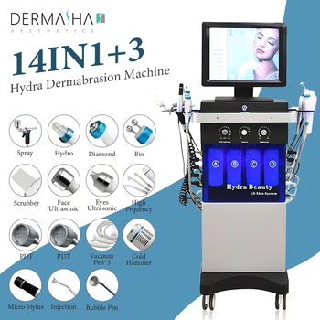 2023 new born skin machine hydradermabrasion aqua peeling machine hydro oxygen facial korean skin care machine