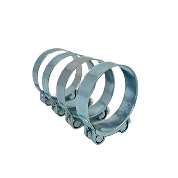 Reinforced Single End European Style Strong Clamp Pipe Clamp.High quality Iron galvanizing European type clamp strong clamp