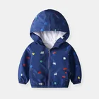 Boys' Boys Windproof Baby Boys' Hoodies Breathable Boys Clothes Outdoor Jackets Fashion Cartoon Kids Clothes
