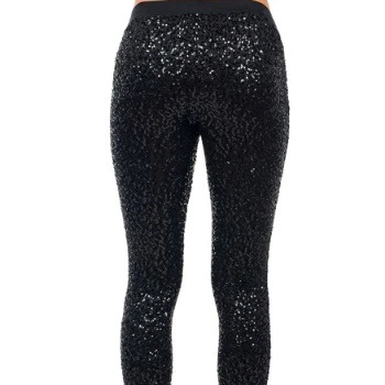 Legging Wanita Tipsy Elves Hitam Payet 