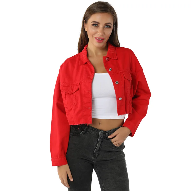 short red jacket womens