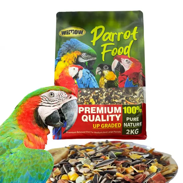 Wholesale Premium 10kg 4.4lb  Bird Canary Seeds Bird Feeds Mixed Large grain hulled millet melon parrots food